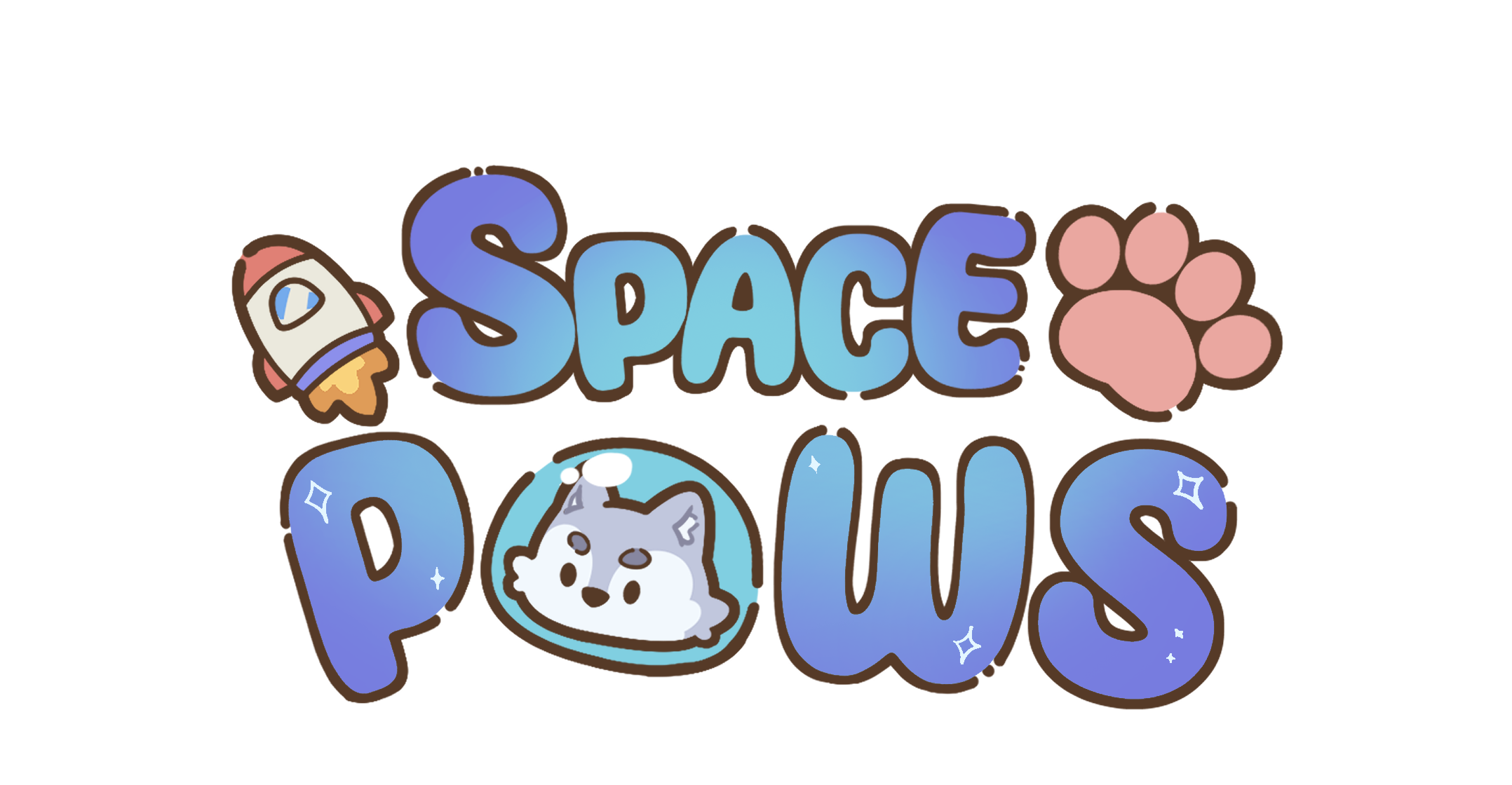 Space Paws Logo